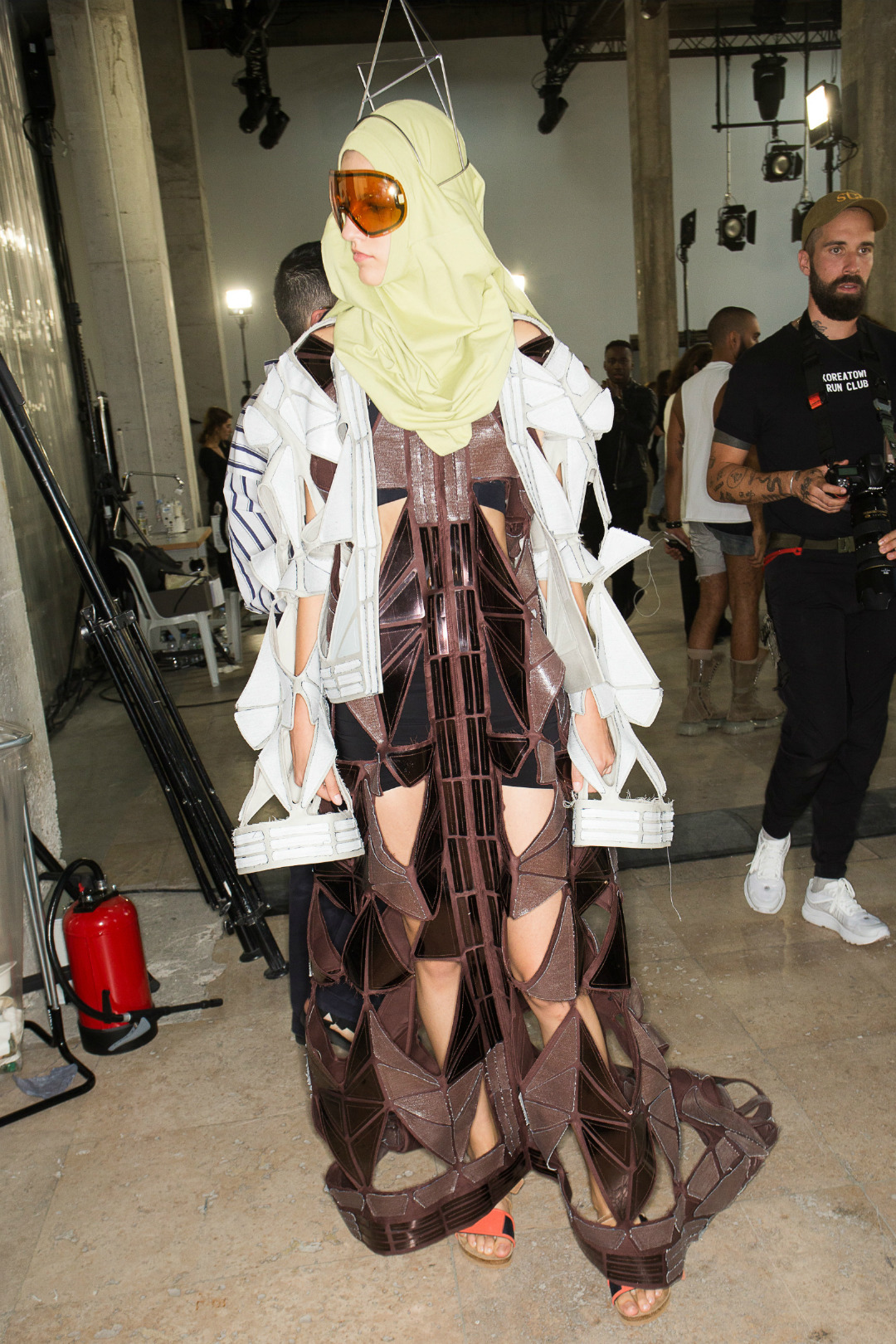 Rick Owens 2019 İlkbahar/Yaz Defile Arkası