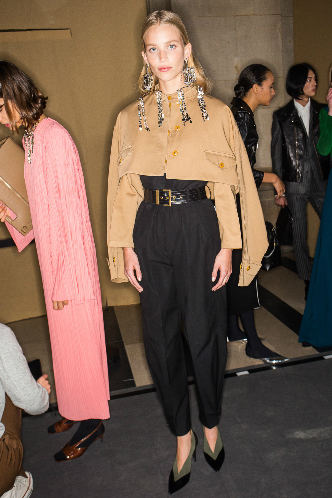 Givenchy 2019 İlkbahar/Yaz Defile Arkası