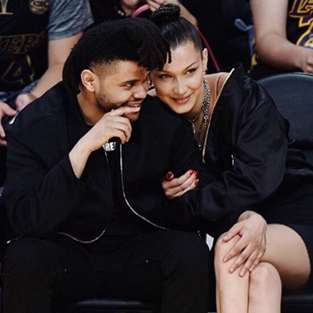 The Weeknd'den Bella Hadid'e Öpücük Serenadı