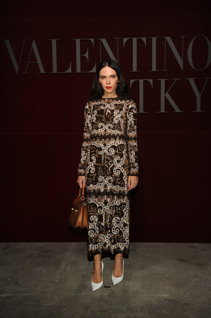 Valentino 2019 Pre-Fall Ön Sıradakiler