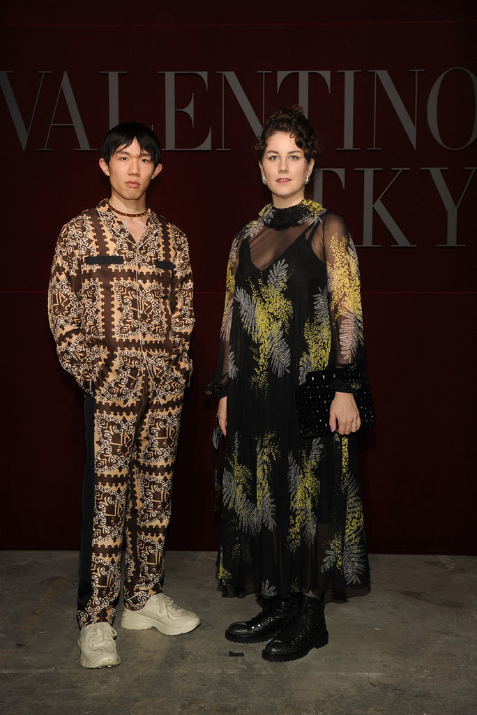 Valentino 2019 Pre-Fall Ön Sıradakiler