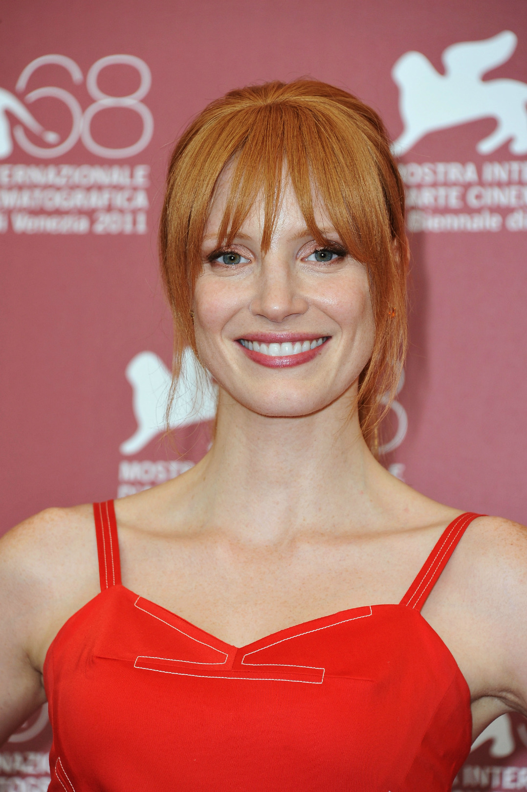 Jessica Chastain'in İkonik Kızıl Saçları