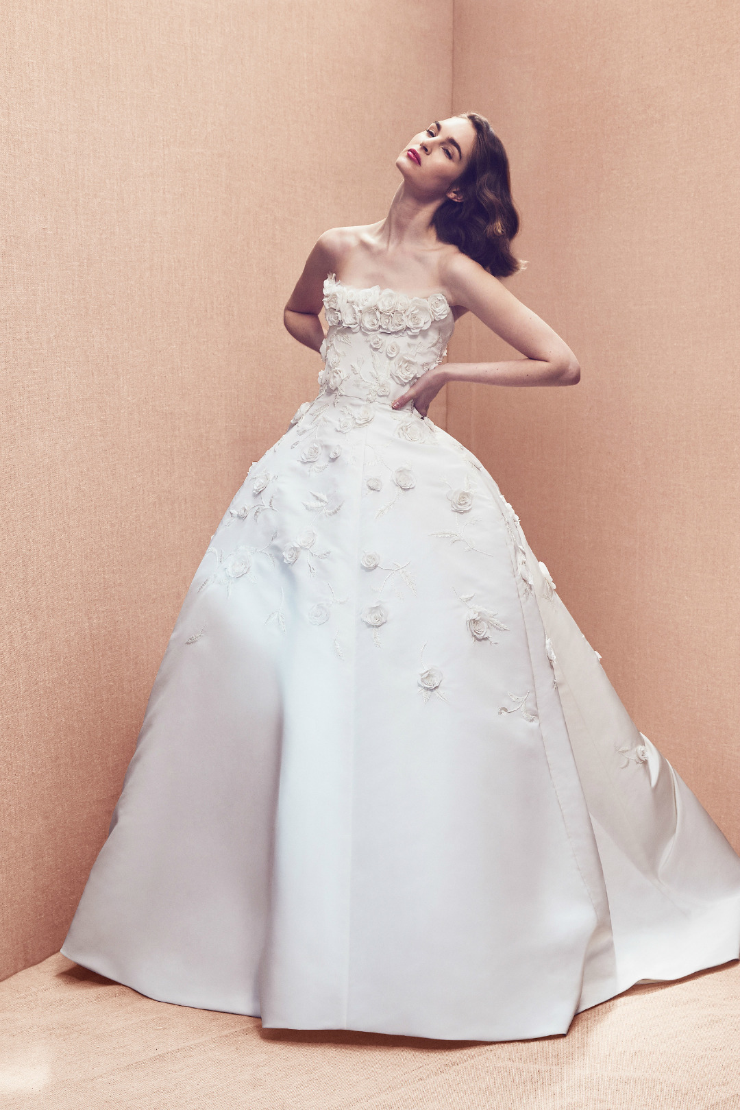 Oscar de la Renta 2020 İlkbahar/Yaz Gelinlik