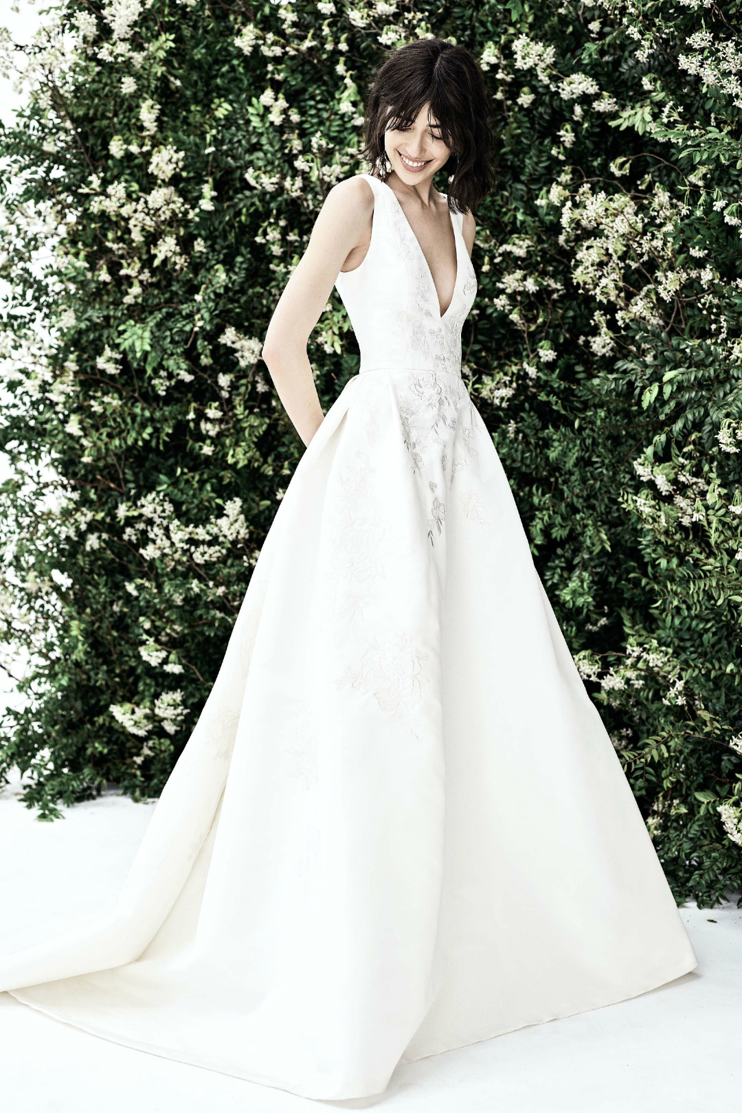Carolina Herrera 2020 İlkbahar/Yaz Gelinlik