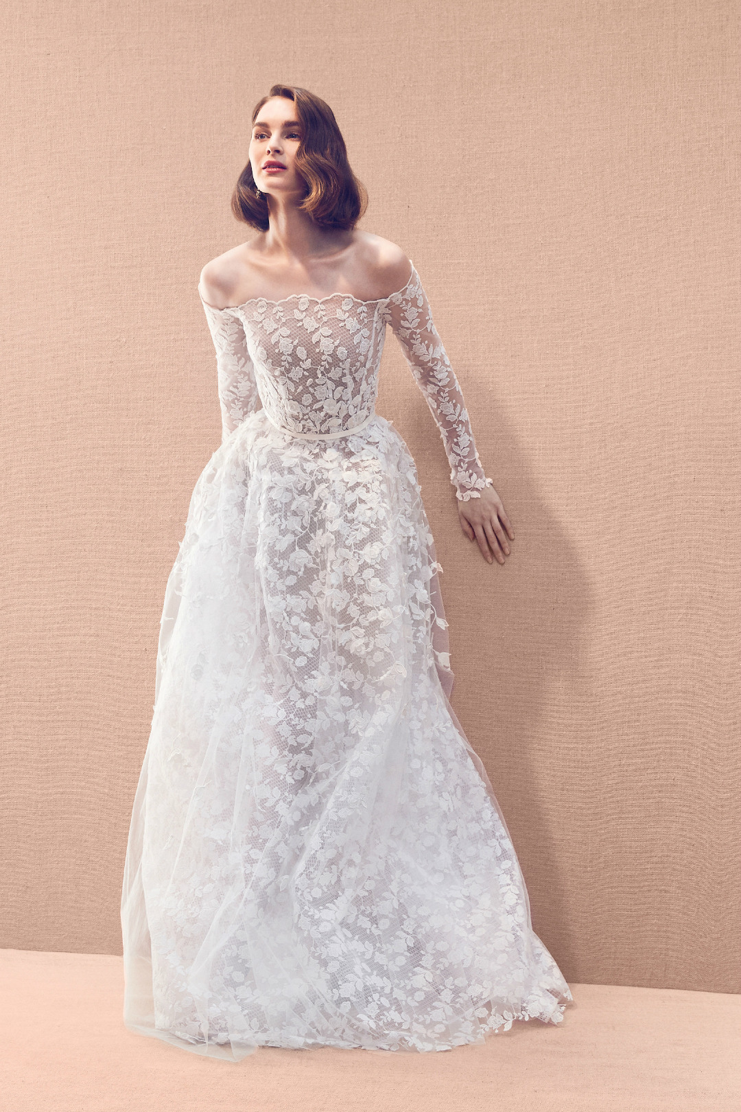 Oscar de la Renta 2020 İlkbahar/Yaz Gelinlik