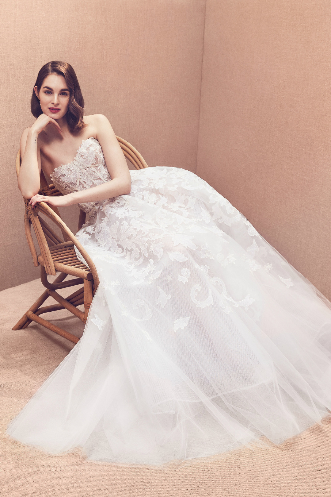 Oscar de la Renta 2020 İlkbahar/Yaz Gelinlik