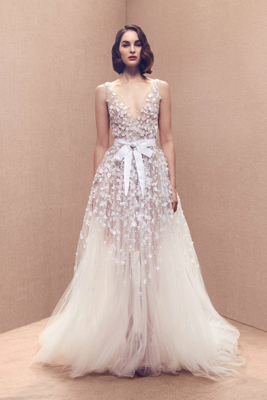 Oscar de la Renta 2020 İlkbahar/Yaz Gelinlik