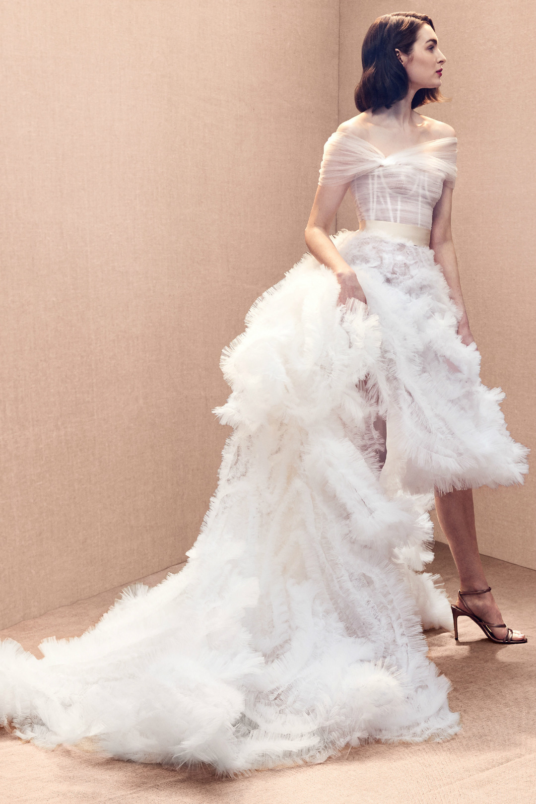 Oscar de la Renta 2020 İlkbahar/Yaz Gelinlik