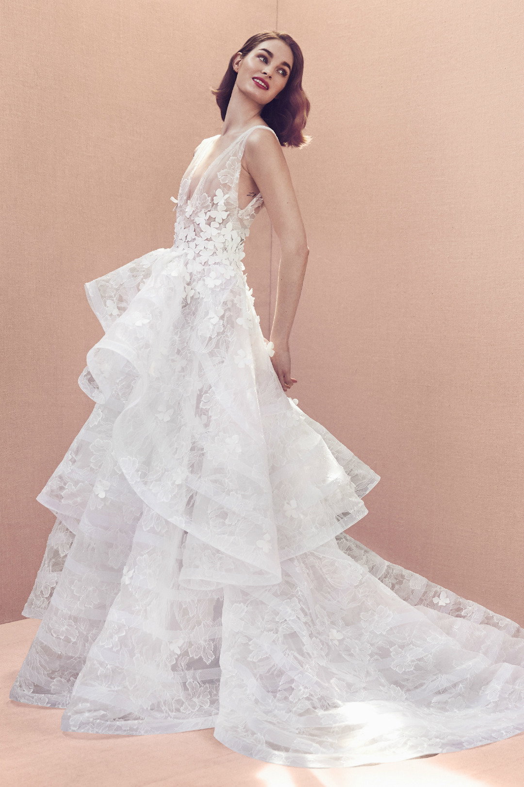 Oscar de la Renta 2020 İlkbahar/Yaz Gelinlik