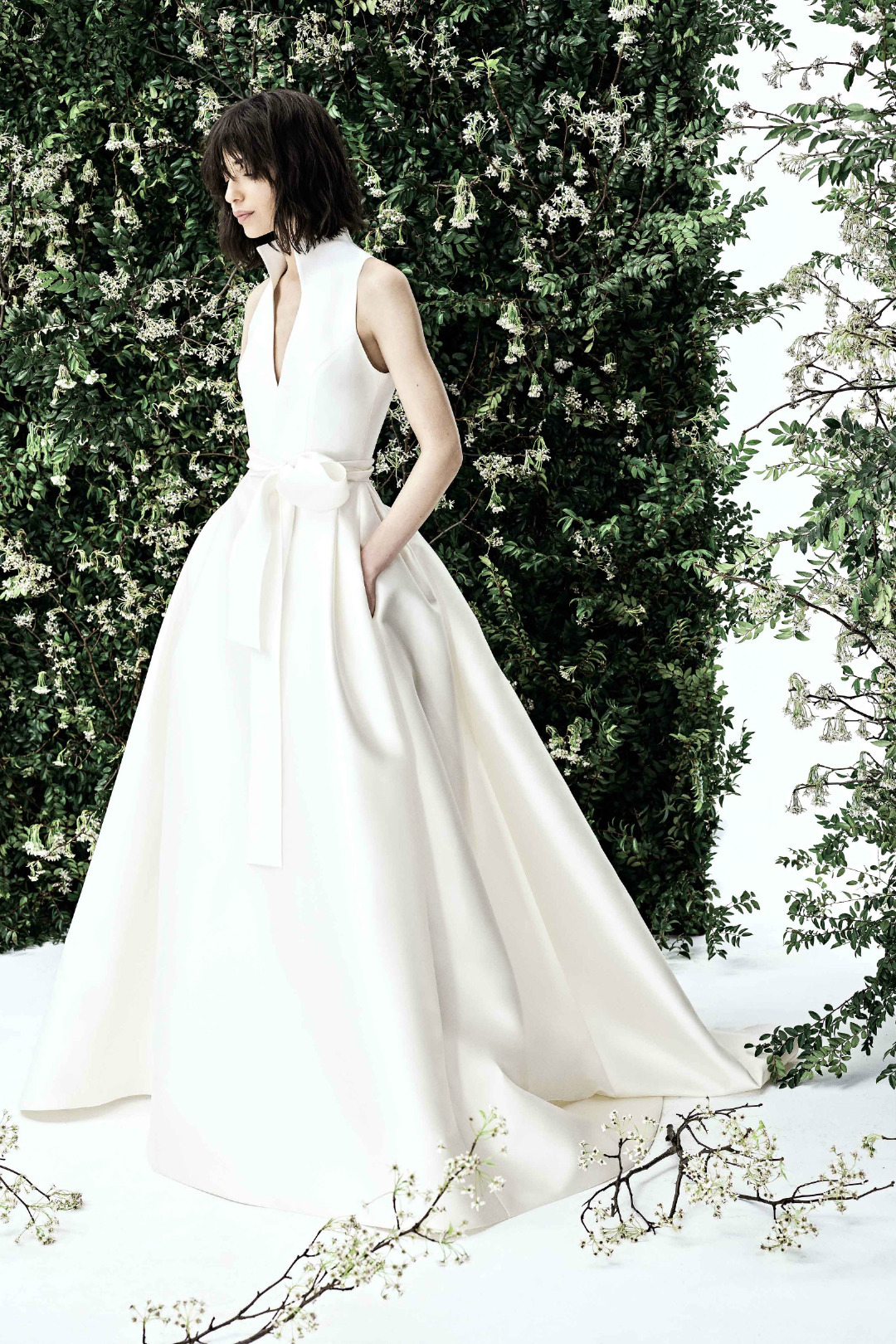 Carolina Herrera 2020 İlkbahar/Yaz Gelinlik