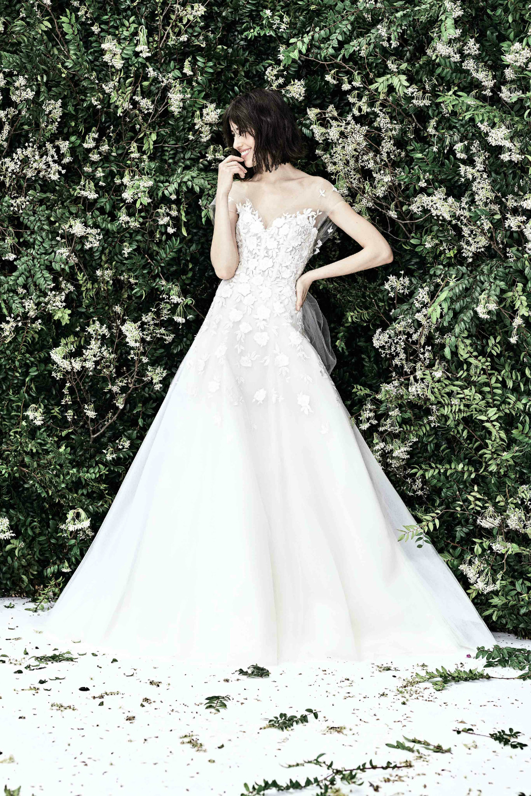 Carolina Herrera 2020 İlkbahar/Yaz Gelinlik