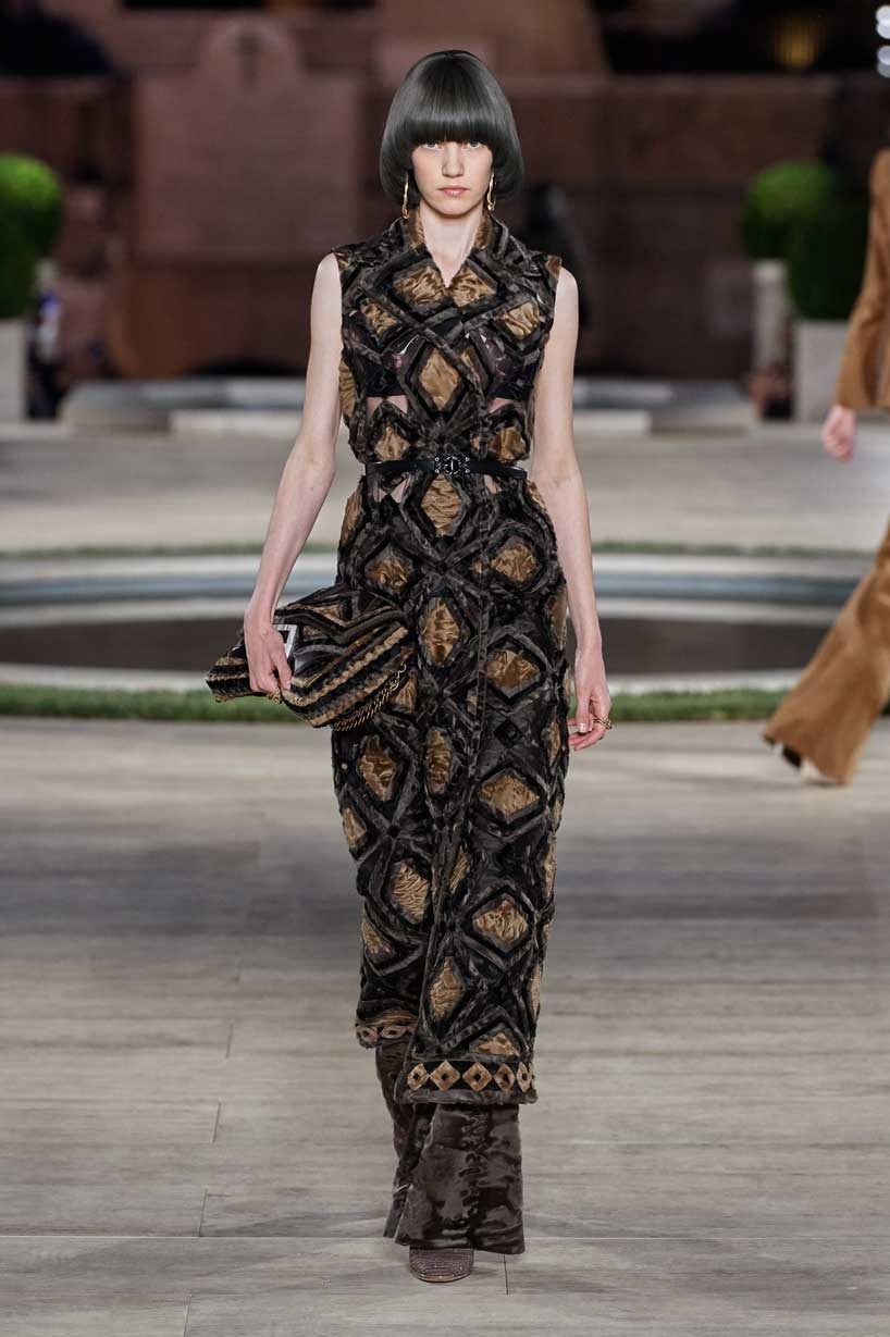 Fendi 2019-20 Sonbahar/Kış Couture