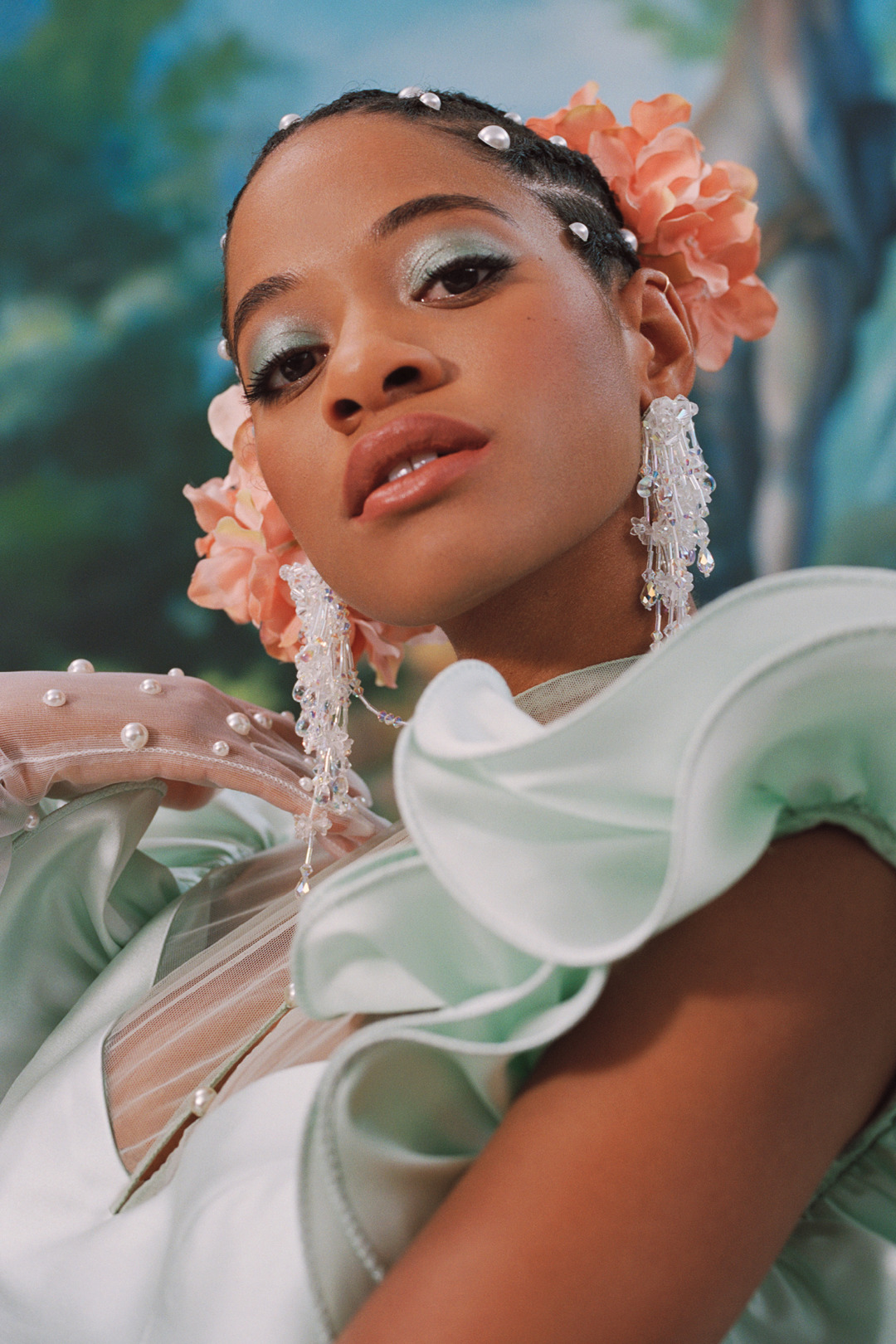 Rodarte 2020 İlkbahar/Yaz Detay