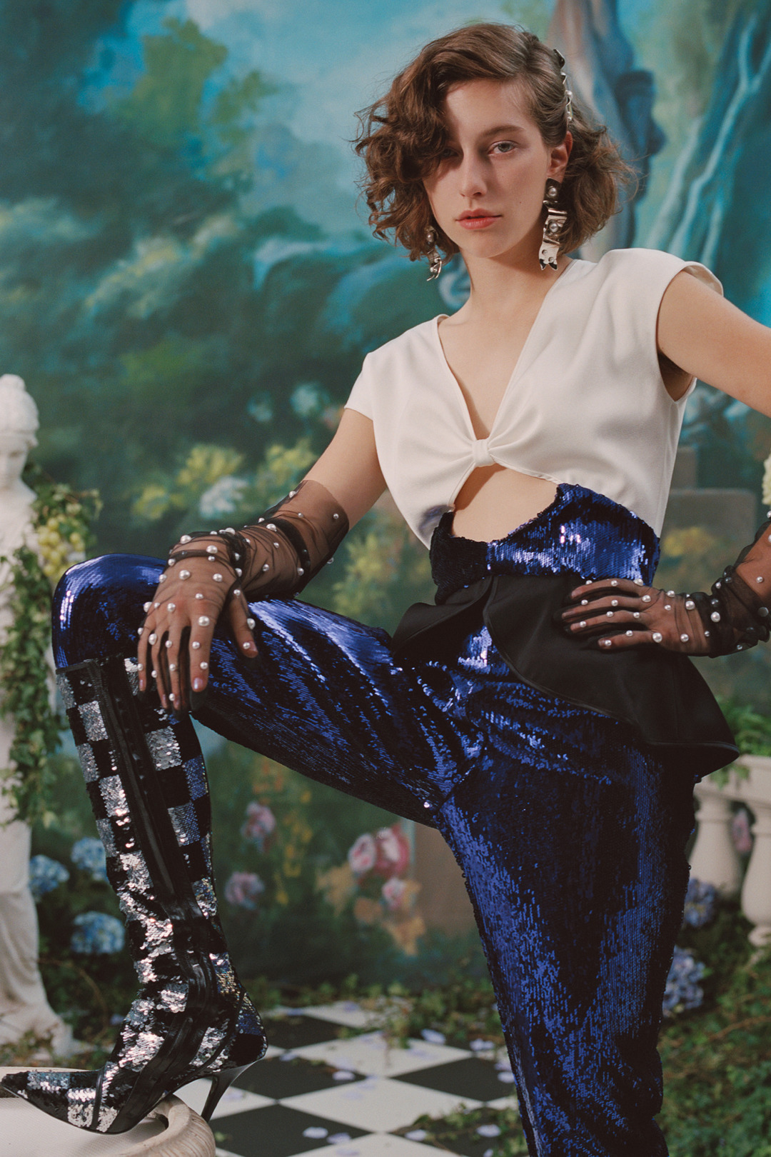 Rodarte 2020 İlkbahar/Yaz Detay