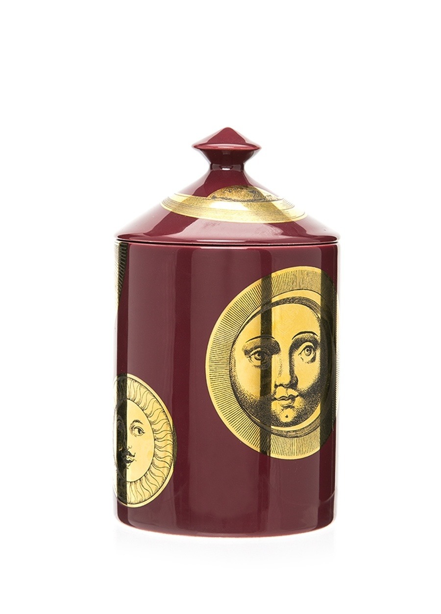 Soli E Lune Amaranto Bordo Kapaklı Kokulu Mum, Fornasetti
