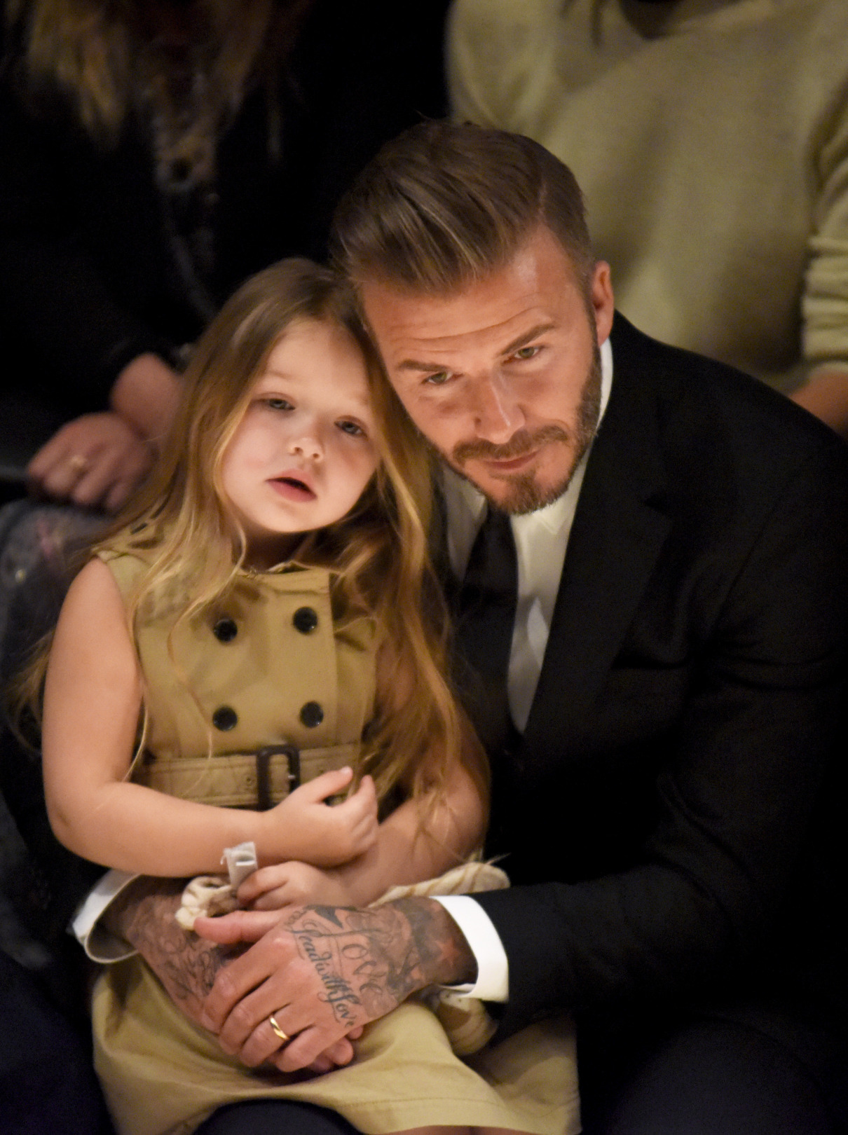 David ve Harper Seven Beckham'ın Front-Row Serüveni