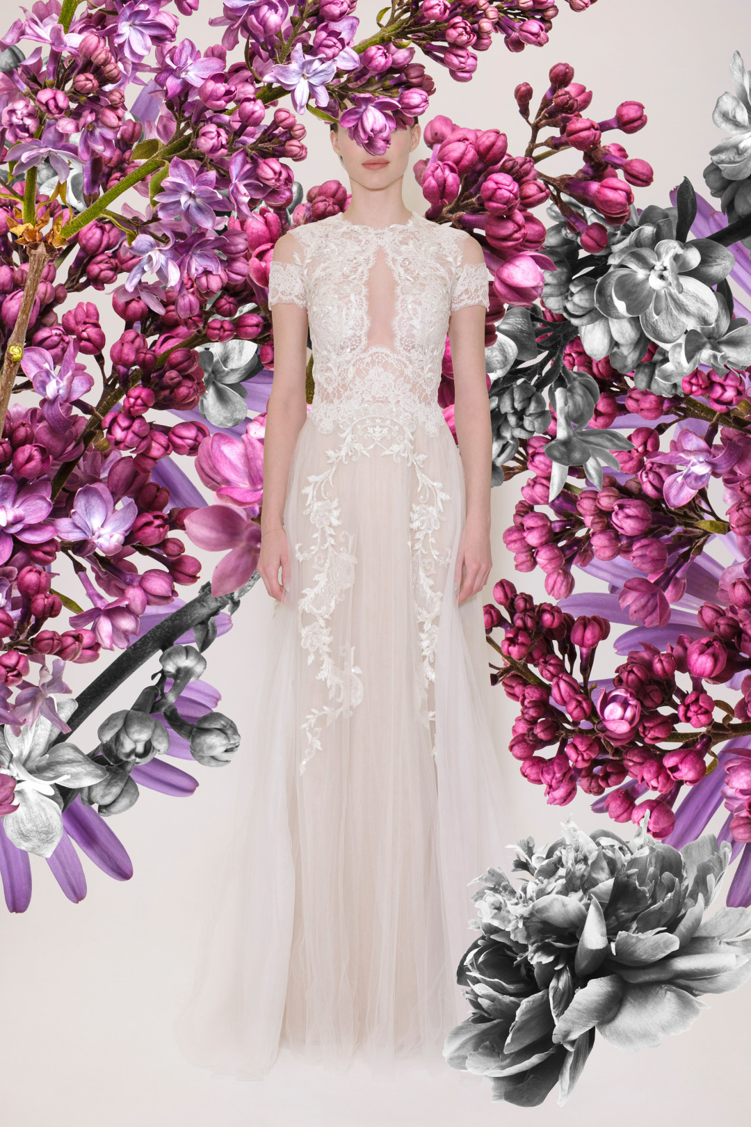 Reem Acra 2021 İlkbahar/Yaz Gelinlik