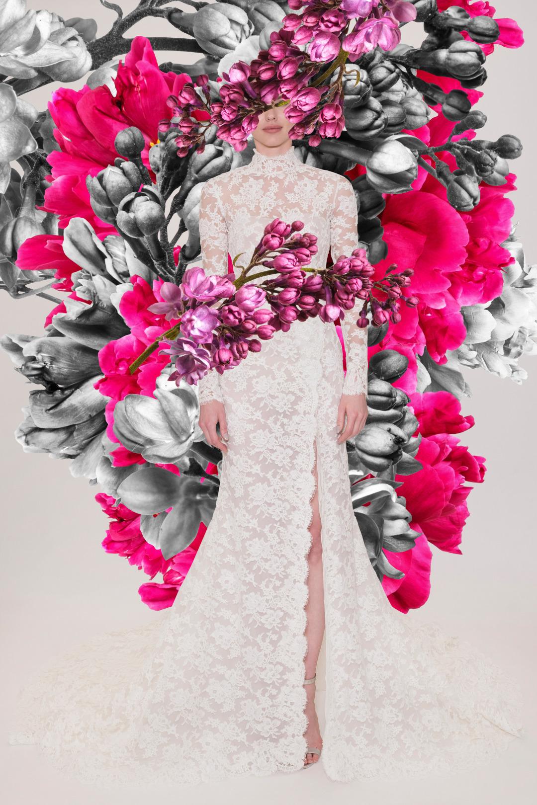 Reem Acra 2021 İlkbahar/Yaz Gelinlik