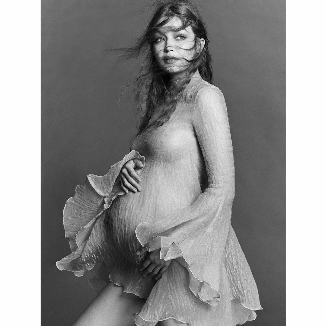 Gigi Hadid'in Hamilelik Albümü