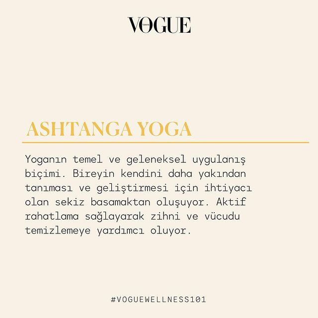 Vogue Wellness 101