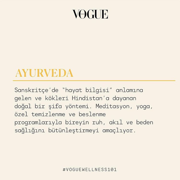 Vogue Wellness 101