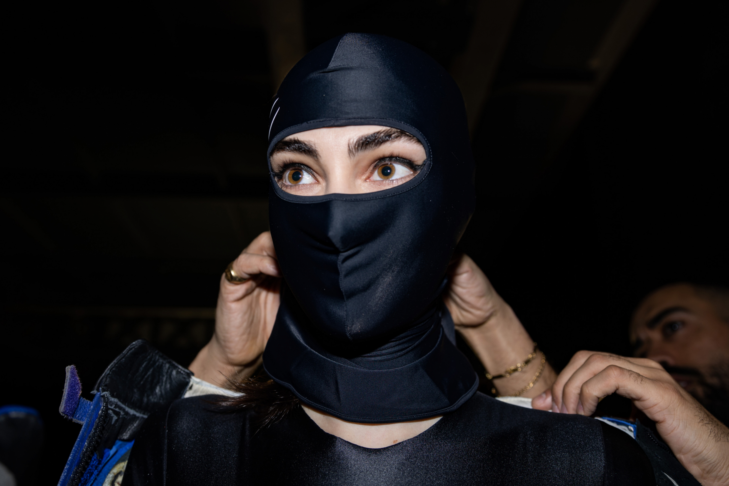 Marine Serre 2023-24 Sonbahar/Kış Backstage