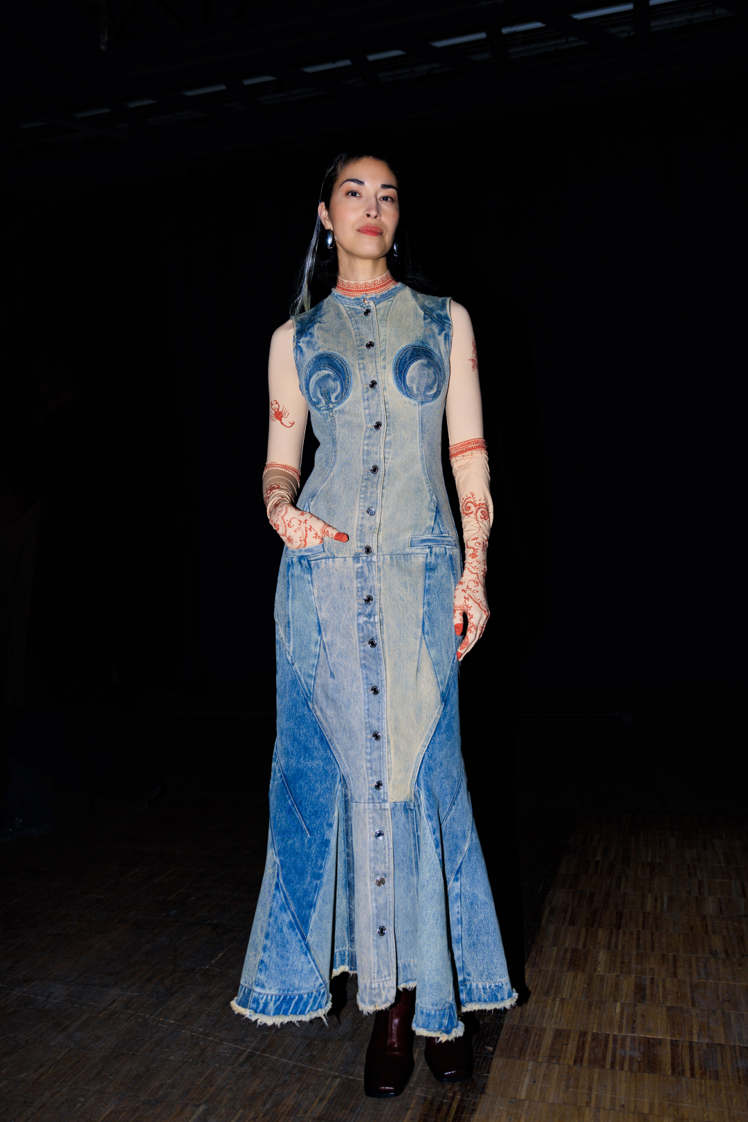 Marine Serre 2023-24 Sonbahar/Kış Backstage