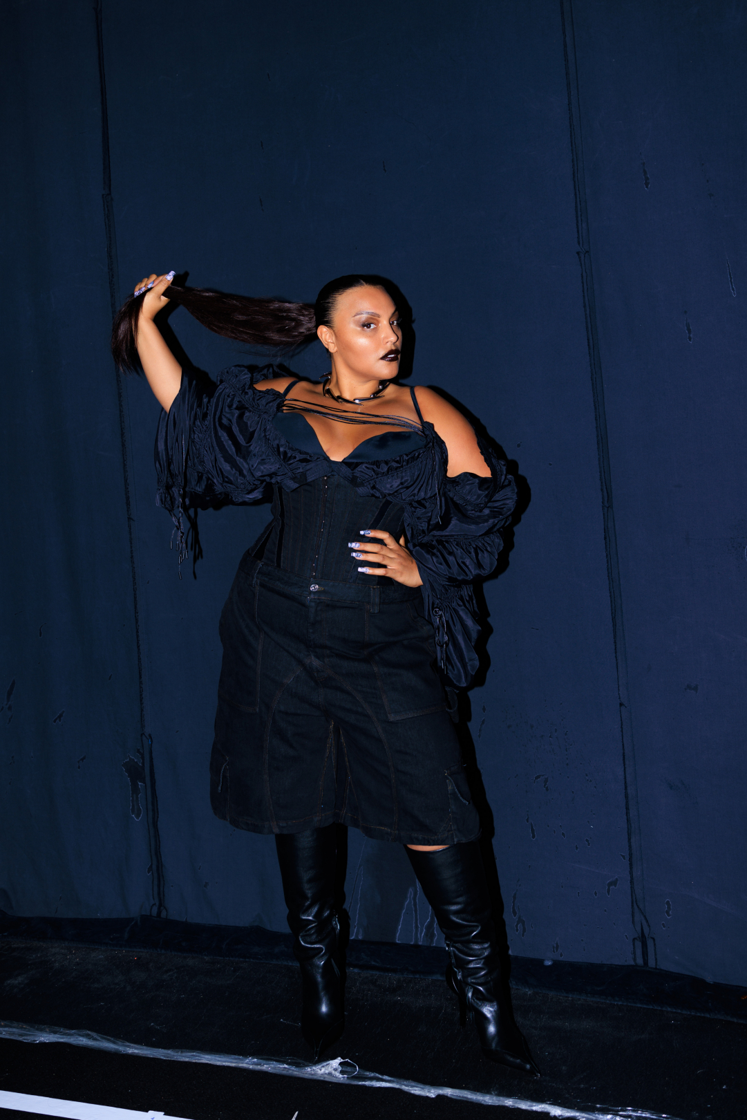 Mugler 2023-24 Sonbahar/Kış Backstage