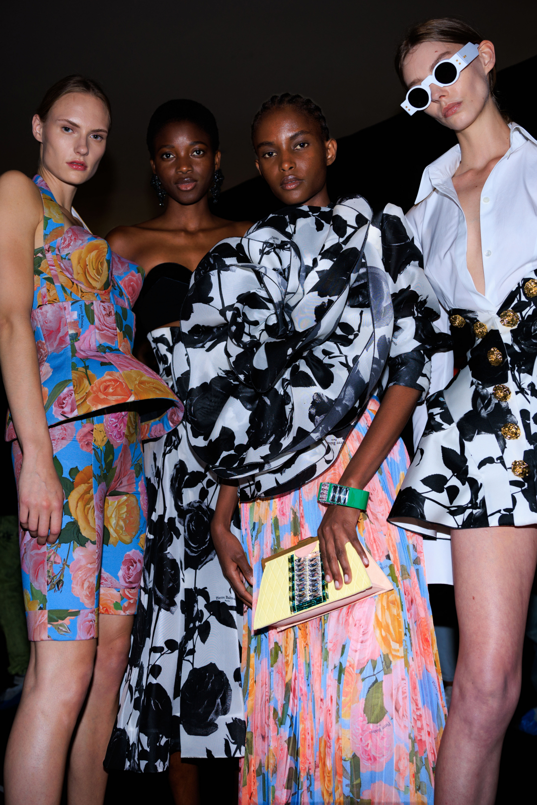 Backstage Balmain 2024 İlkbahar/Yaz