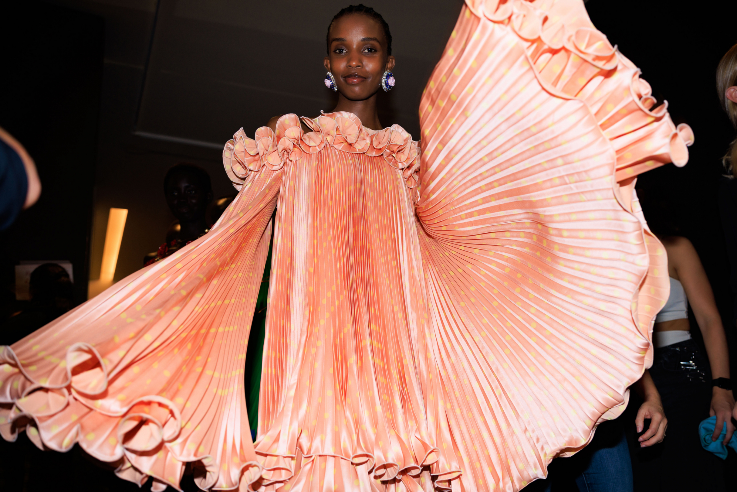 Backstage Balmain 2024 İlkbahar/Yaz
