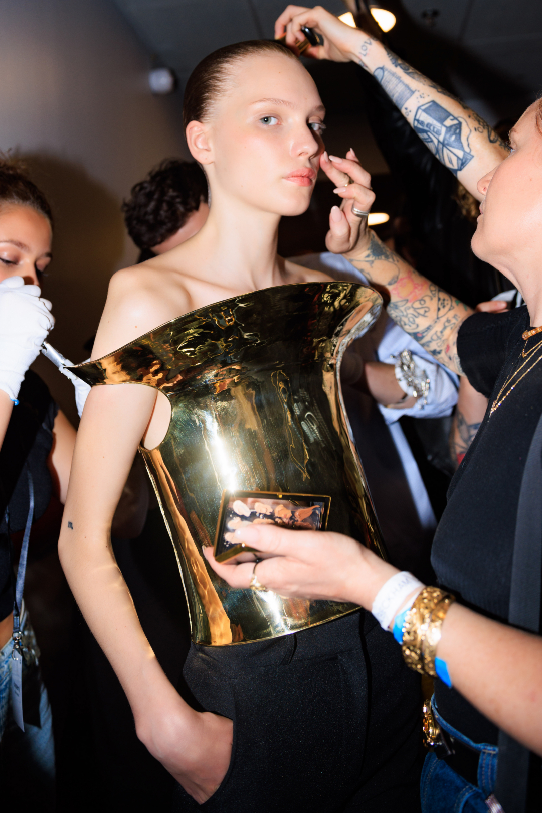 Coperni 2024 İlkbahar/Yaz Backstage