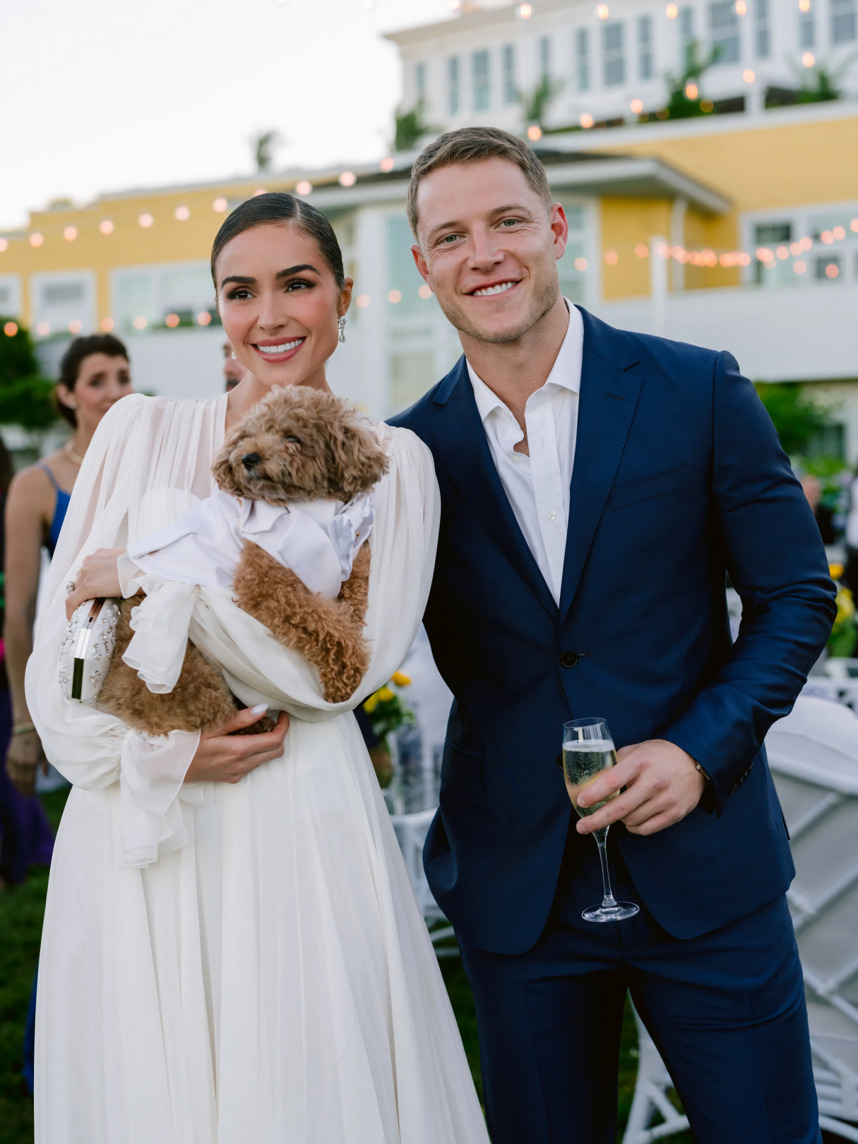 Olivia Culpo ile Christian McCaffrey’nin Klasik New England Düğününe Dair