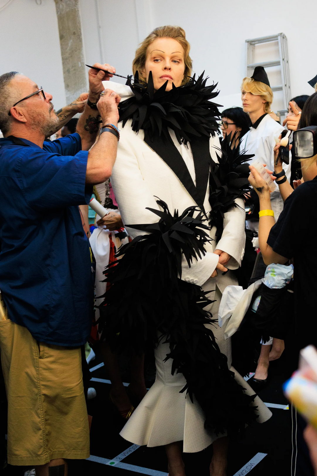 Backstage: 2025 İlkbahar/Yaz Milano Moda Haftası