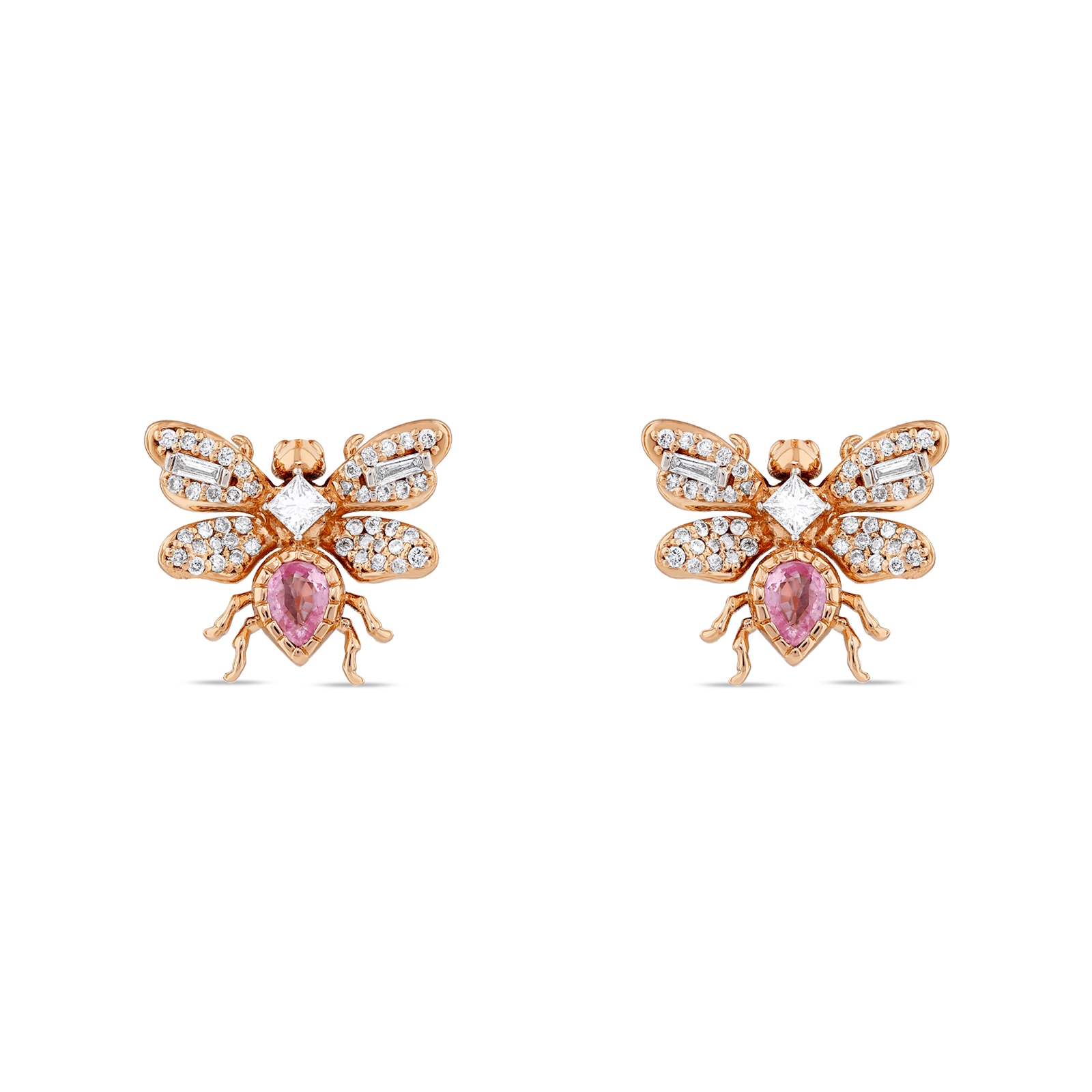 Küpe BEE GODDESS QUEEN BEE HANIA EARRING