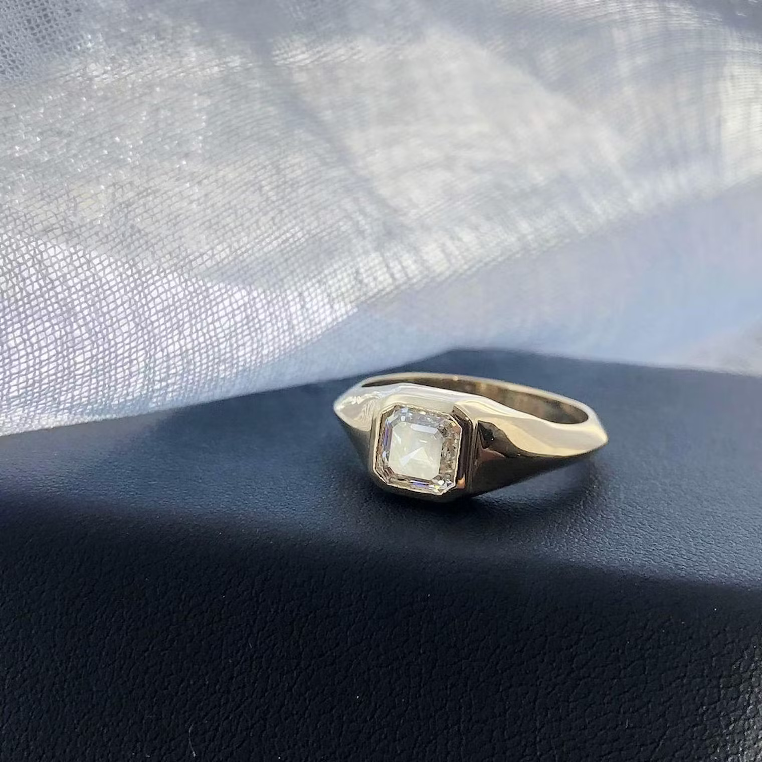 chunky engagement rings