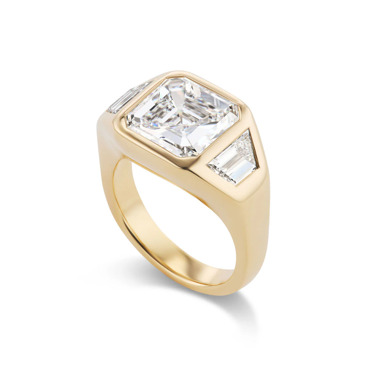 chunky engagement rings