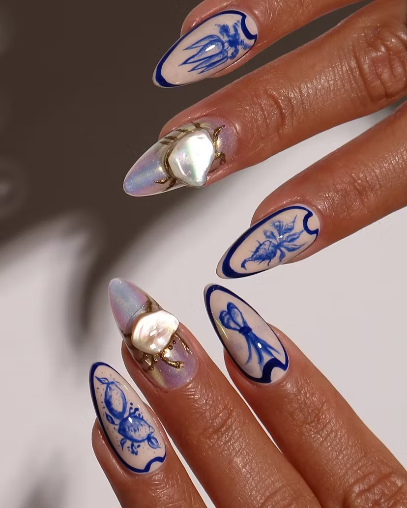 Italian Summer Nails: Amalfi Sahillerinden İlham Alan Tırnak Sanatı