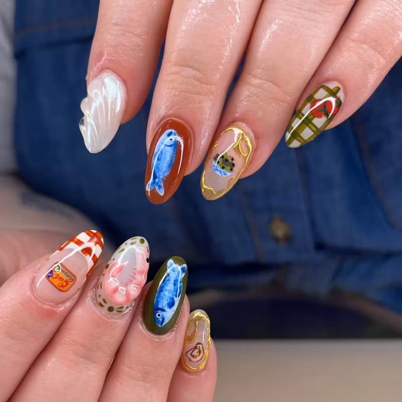 Italian Summer Nails: Amalfi Sahillerinden İlham Alan Tırnak Sanatı